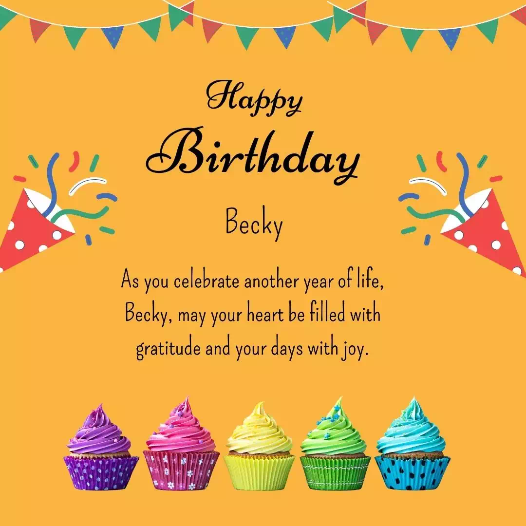 Happy Birthday becky Cake Images Heartfelt Wishes and Quotes 24