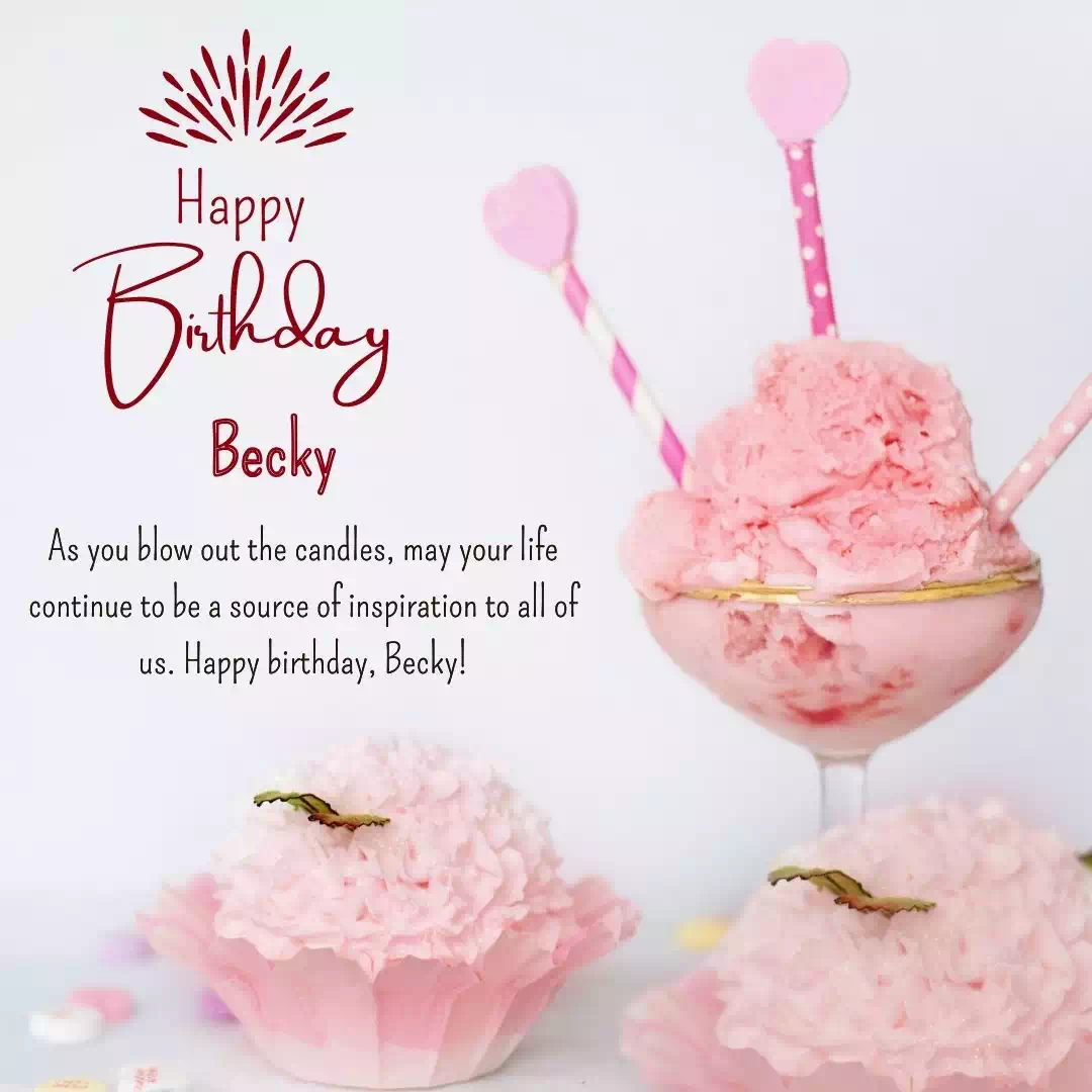 Happy Birthday becky Cake Images Heartfelt Wishes and Quotes 8