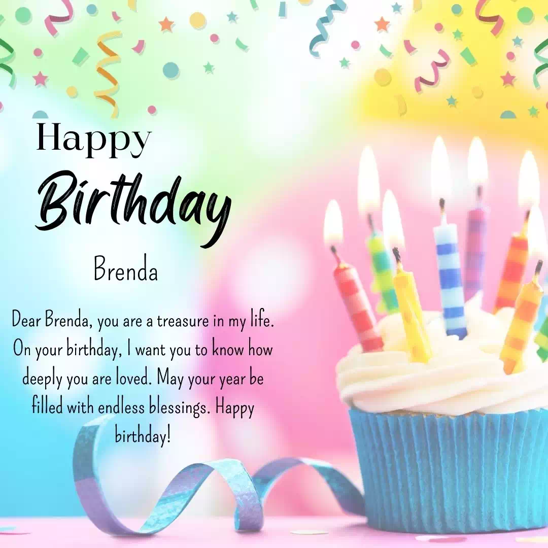 Happy Birthday brenda Cake Images Heartfelt Wishes and Quotes 16