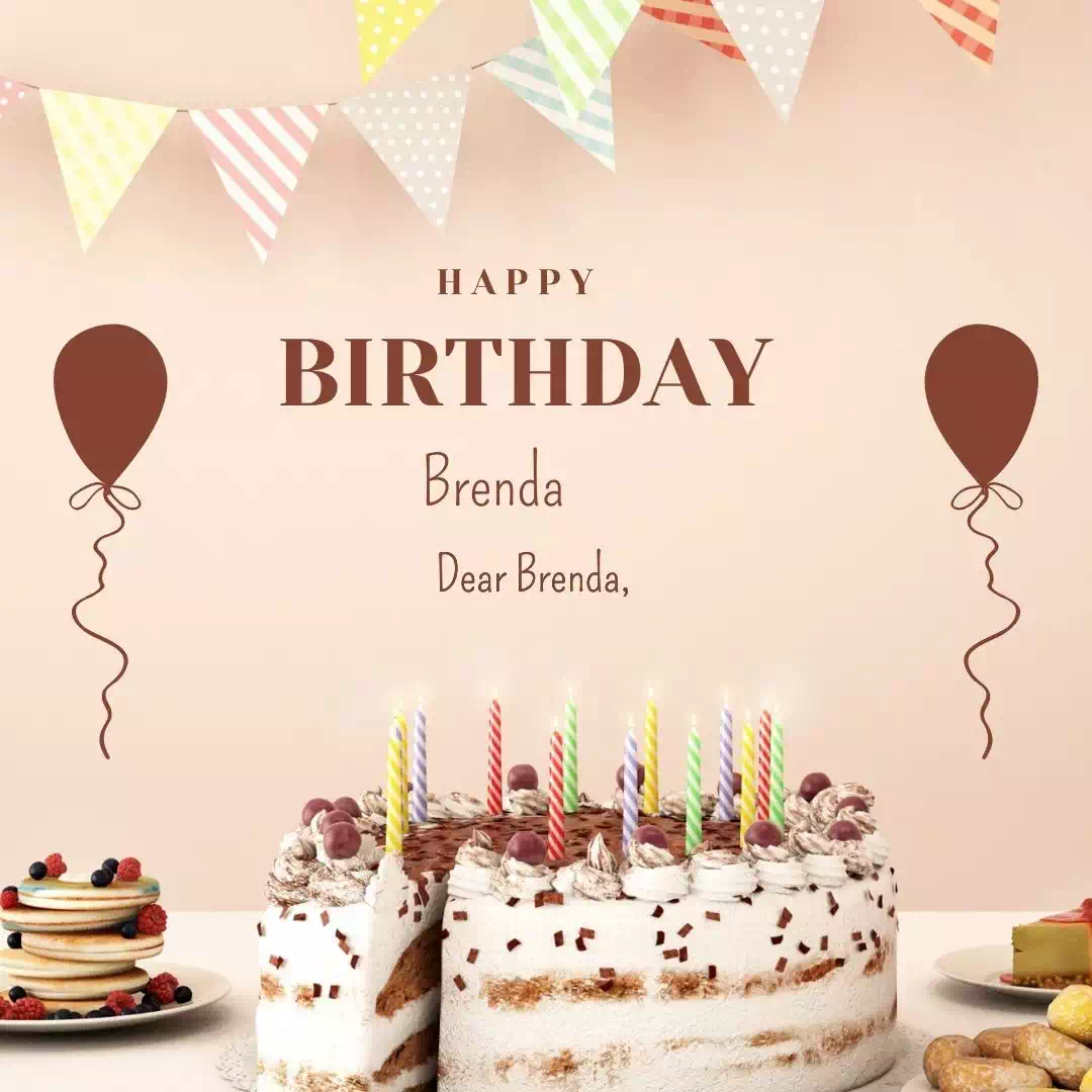 Happy Birthday brenda Cake Images Heartfelt Wishes and Quotes 21