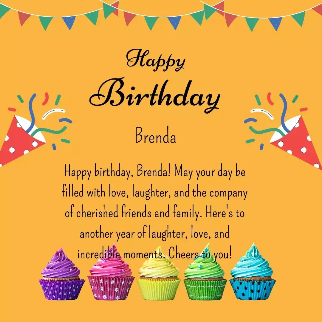Happy Birthday brenda Cake Images Heartfelt Wishes and Quotes 24