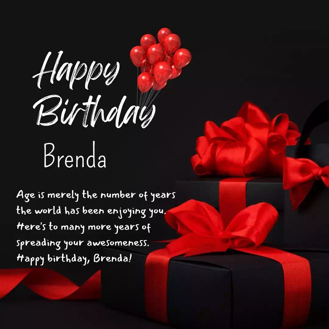 Happy Birthday brenda Cake Images Heartfelt Wishes and Quotes 7