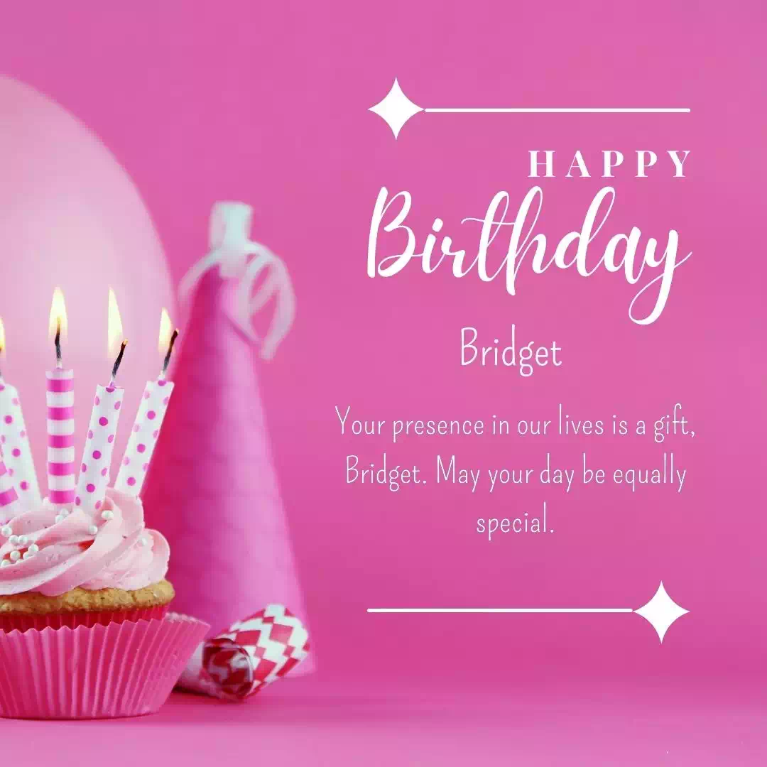 Happy Birthday bridget Cake Images Heartfelt Wishes and Quotes 23