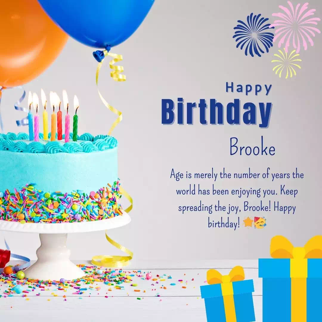 Happy Birthday brooke Cake Images Heartfelt Wishes and Quotes 14
