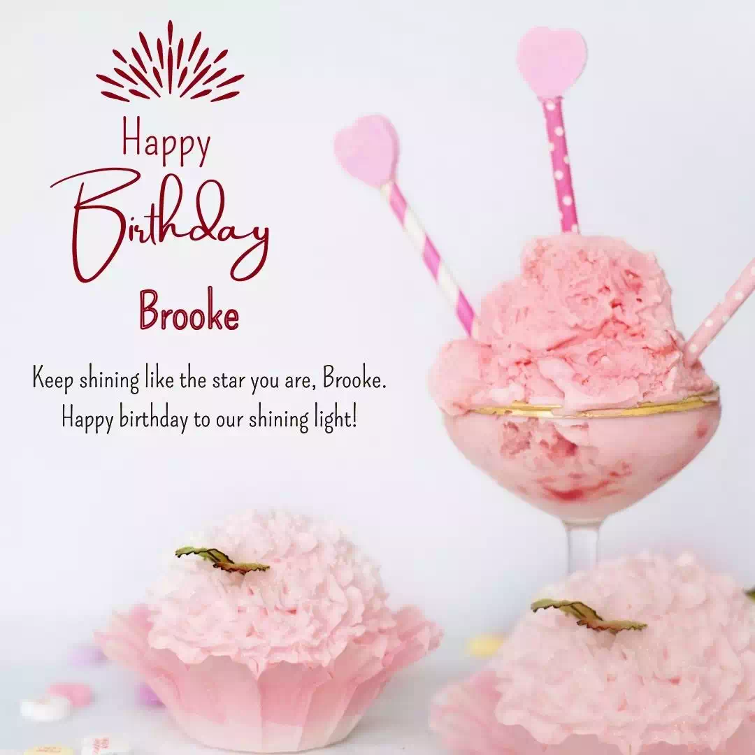 Happy Birthday brooke Cake Images Heartfelt Wishes and Quotes 8
