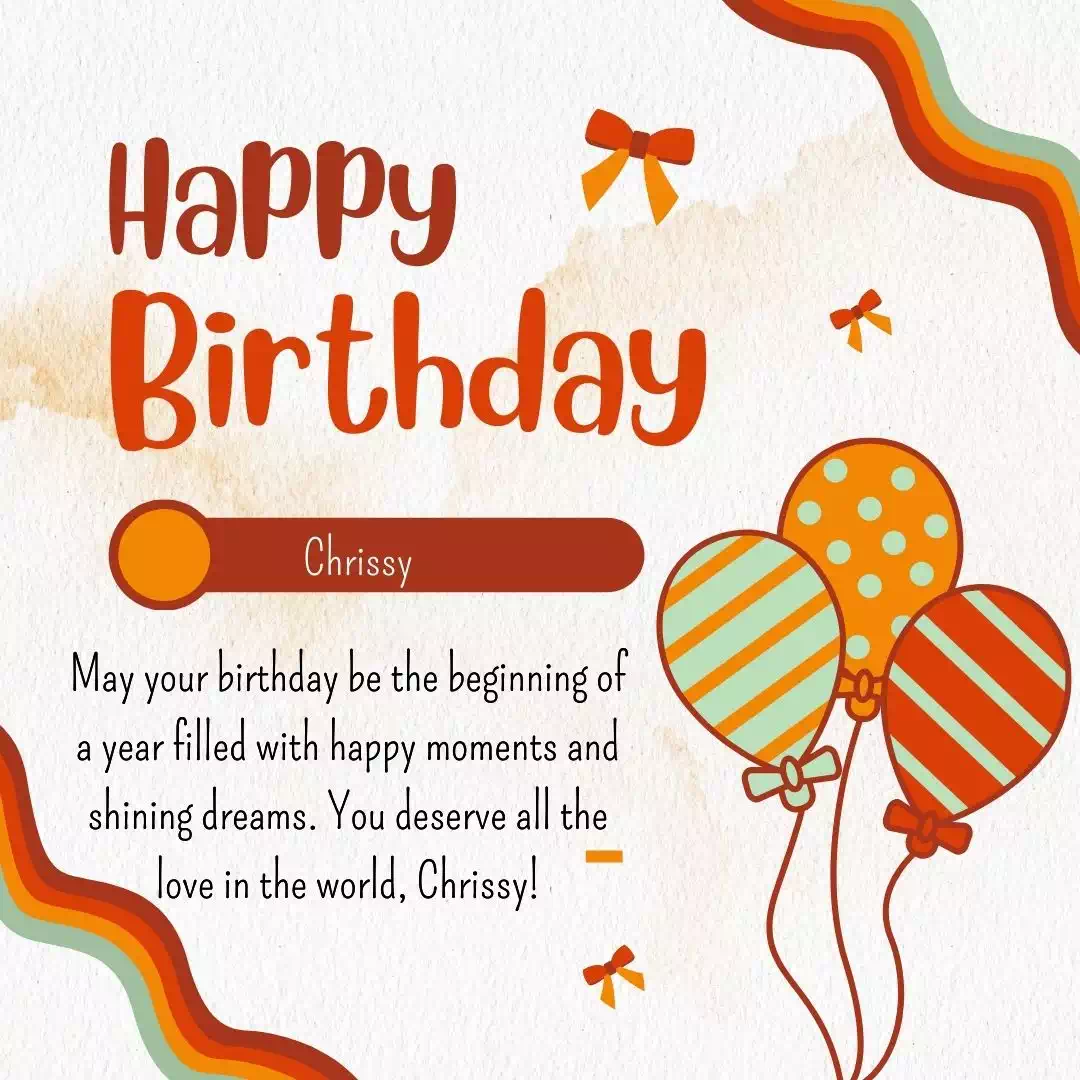 Happy Birthday chrissy Cake Images Heartfelt Wishes and Quotes 18