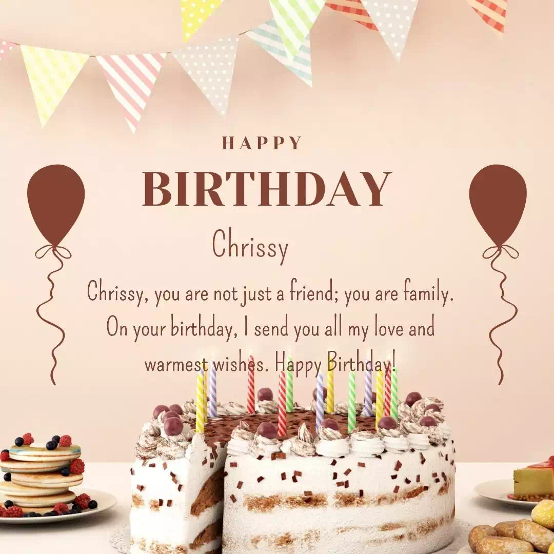 Happy Birthday chrissy Cake Images Heartfelt Wishes and Quotes 21