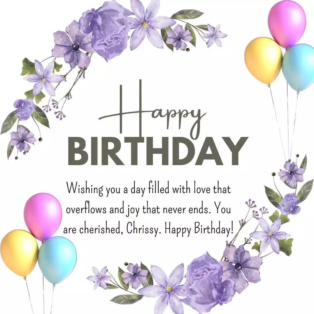 Happy Birthday chrissy Cake Images Heartfelt Wishes and Quotes 25