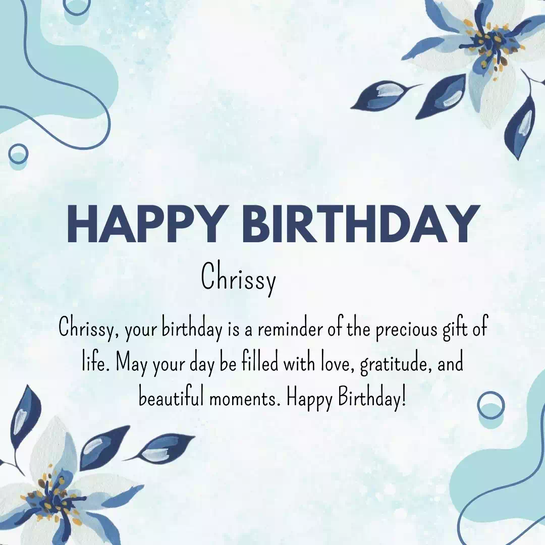 Happy Birthday chrissy Cake Images Heartfelt Wishes and Quotes 26