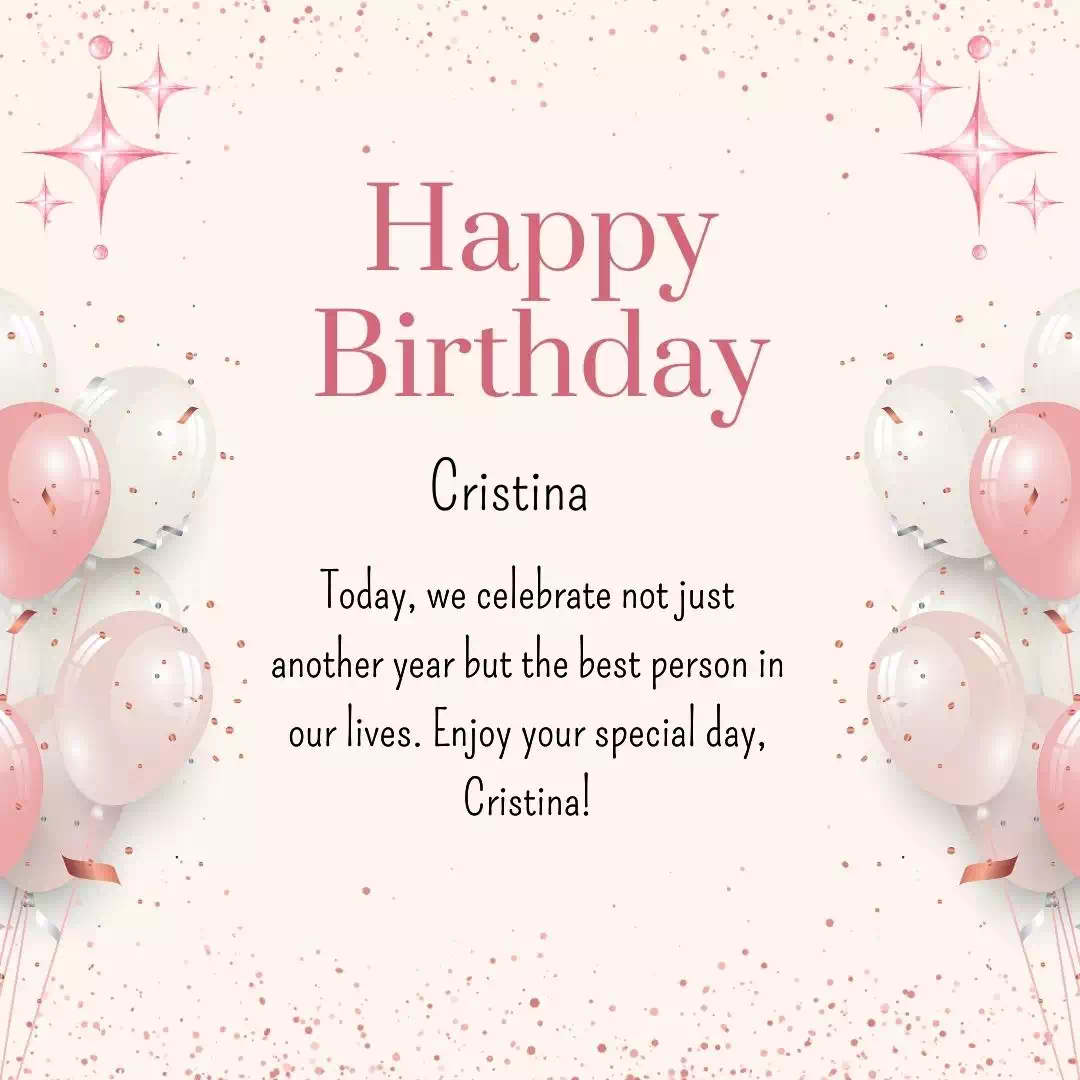 Happy Birthday cristina Cake Images Heartfelt Wishes and Quotes 17