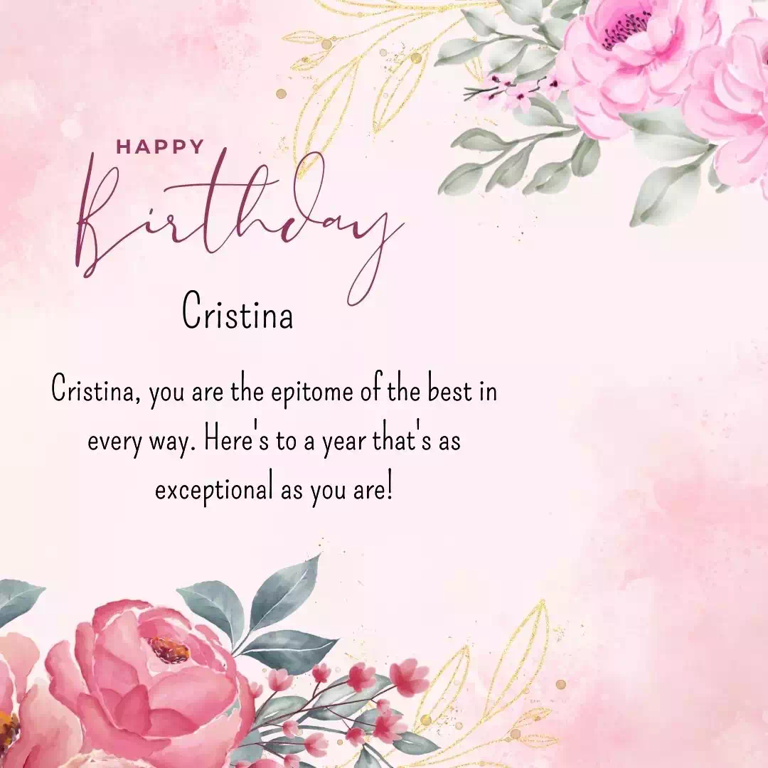 Happy Birthday cristina Cake Images Heartfelt Wishes and Quotes 20