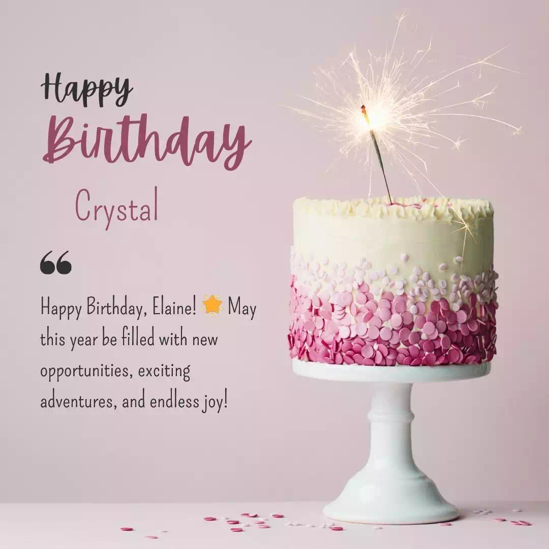 Happy Birthday crystal Cake Images Heartfelt Wishes and Quotes 1