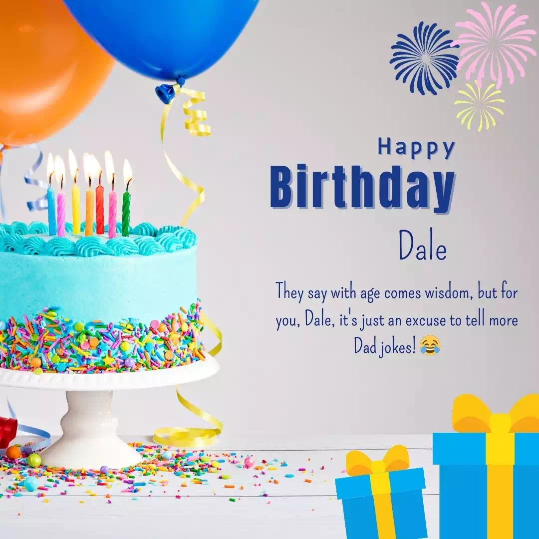 Happy Birthday dale Cake Images Heartfelt Wishes and Quotes 14