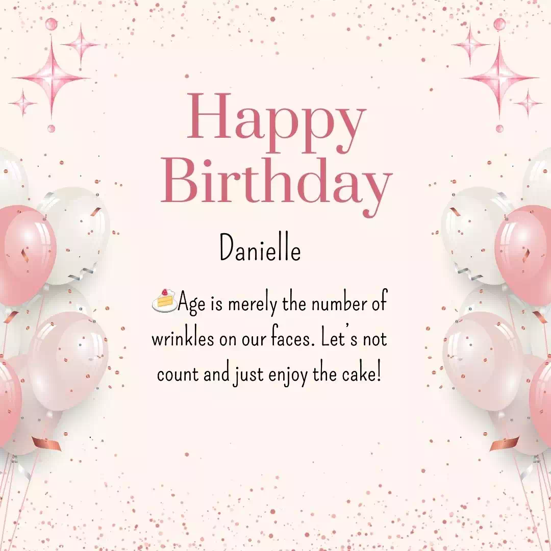Happy Birthday danielle Cake Images Heartfelt Wishes and Quotes 17