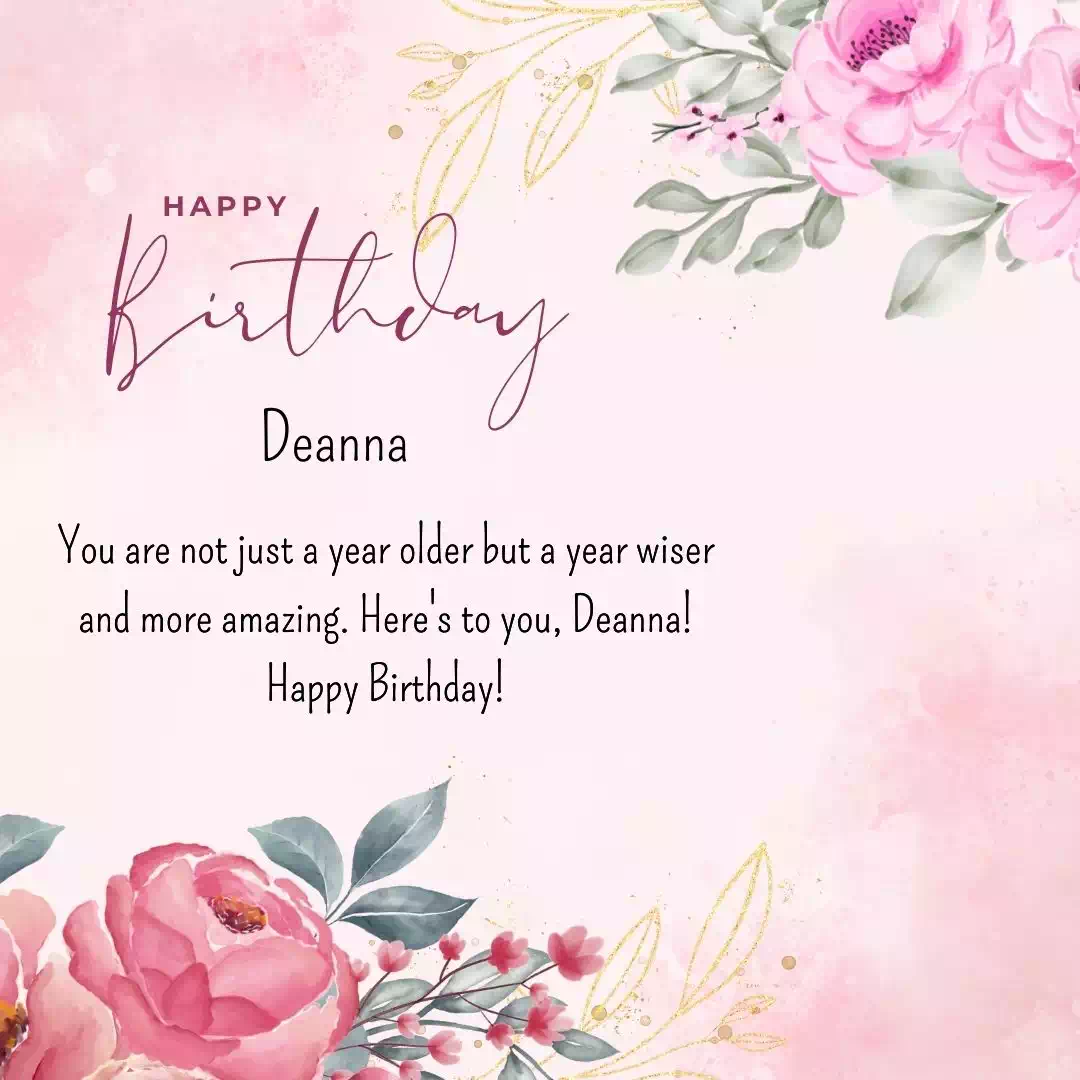 Happy Birthday deanna Cake Images Heartfelt Wishes and Quotes 20