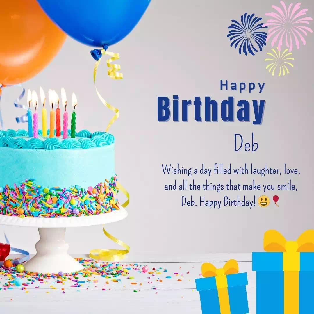 Happy Birthday deb Cake Images Heartfelt Wishes and Quotes 14