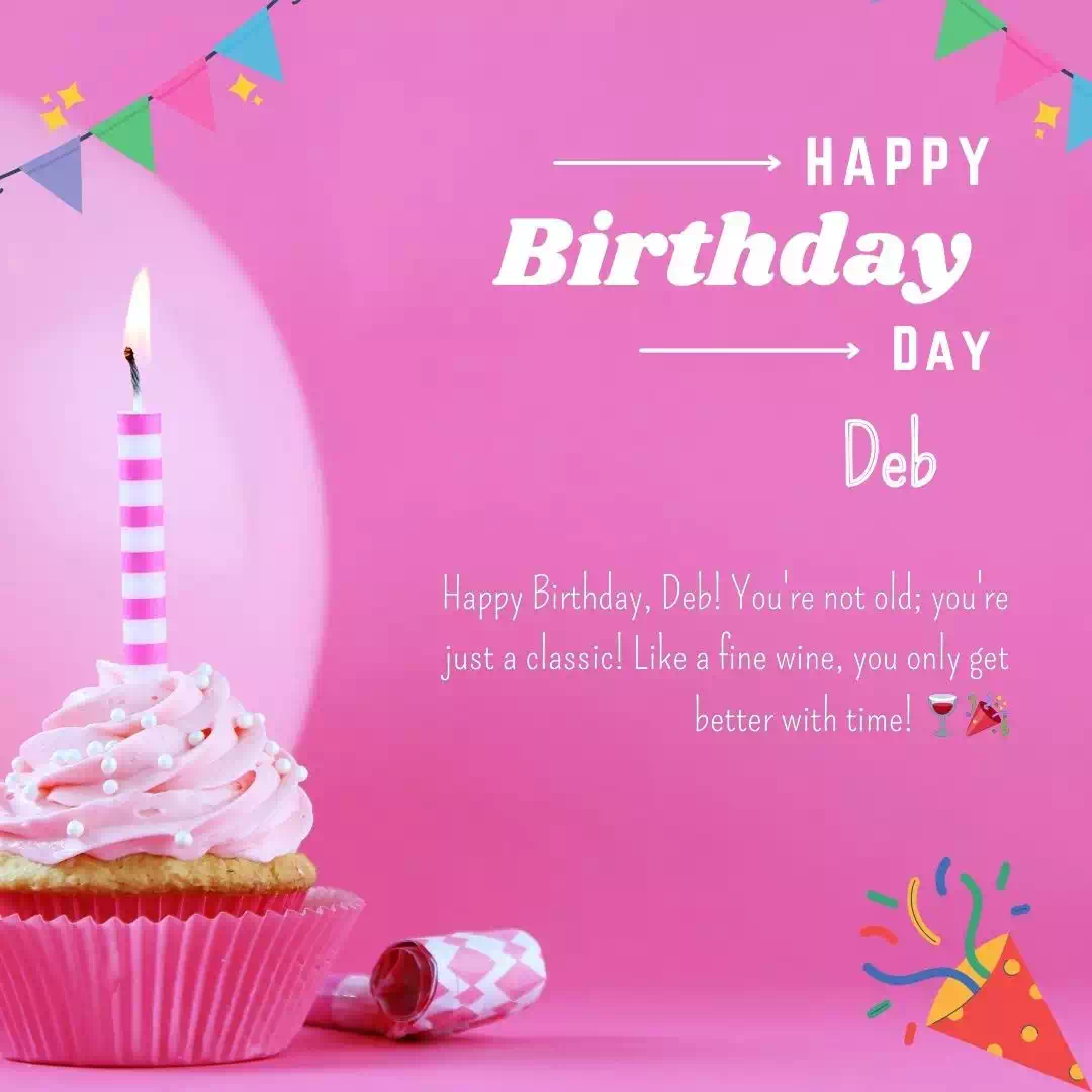 Happy Birthday deb Cake Images Heartfelt Wishes and Quotes 9