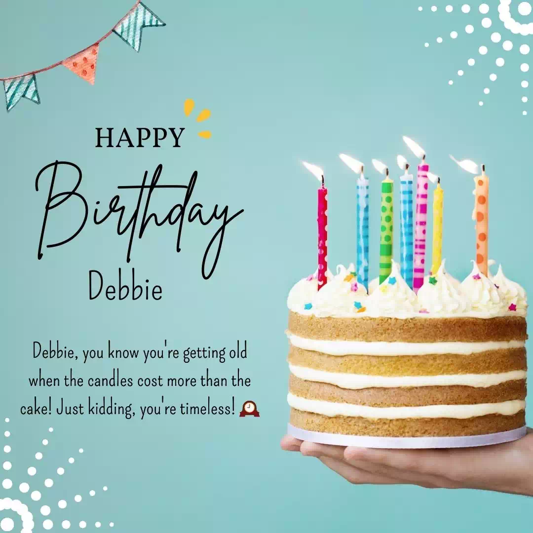 Happy Birthday debbie Cake Images Heartfelt Wishes and Quotes 15