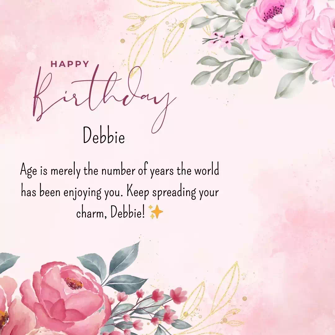 Happy Birthday debbie Cake Images Heartfelt Wishes and Quotes 20