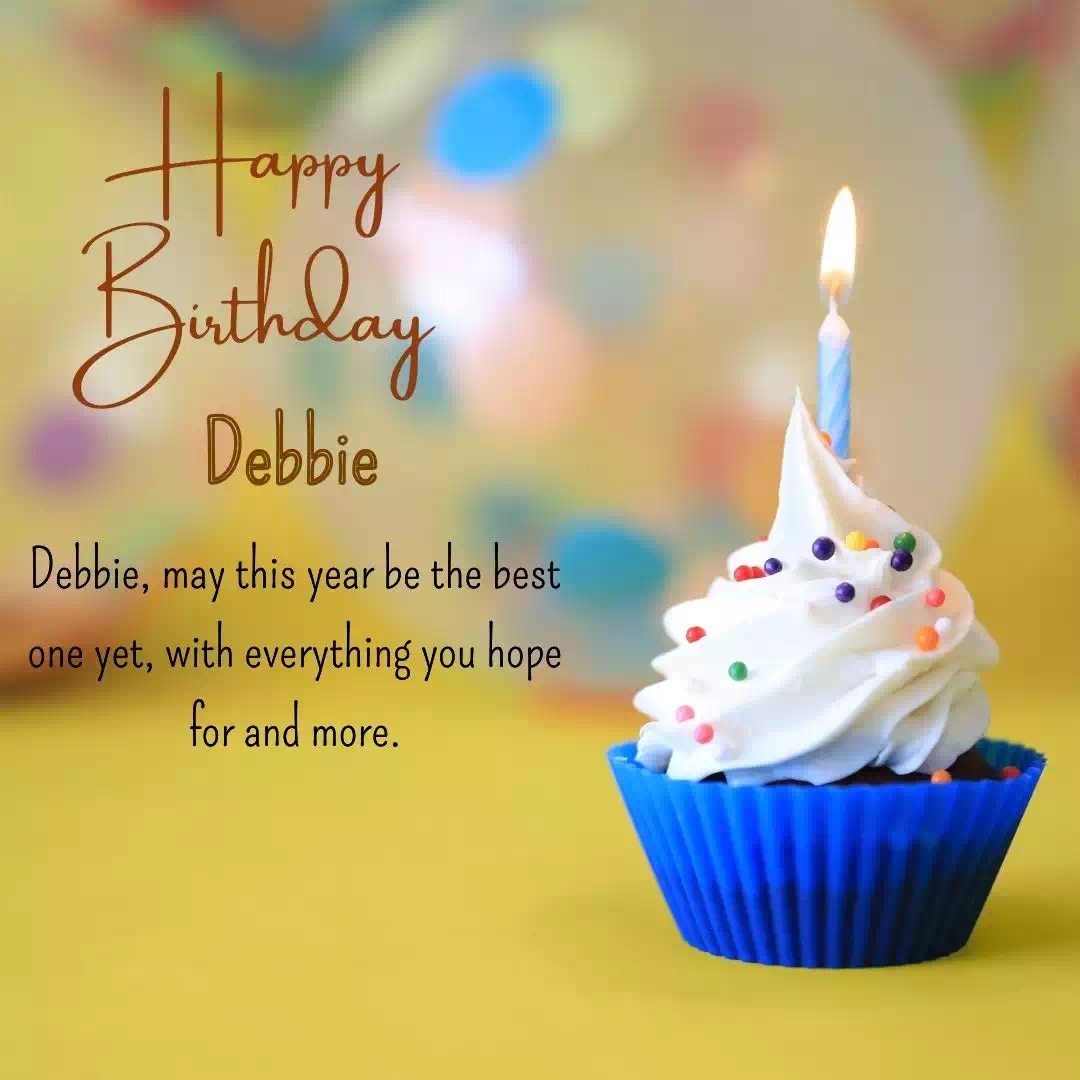 Happy Birthday debbie Cake Images Heartfelt Wishes and Quotes 4