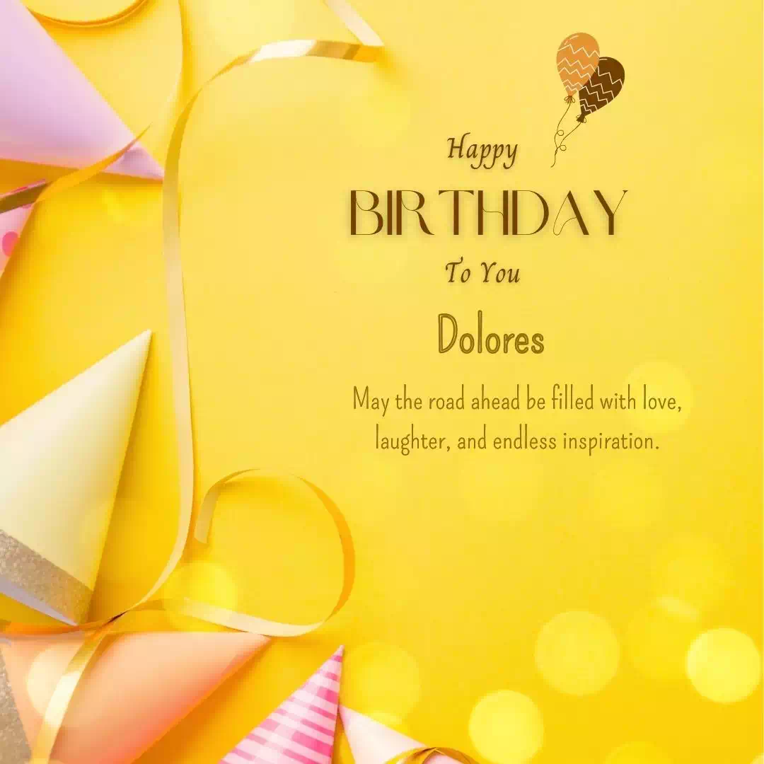 Happy Birthday dolores Cake Images Heartfelt Wishes and Quotes 10