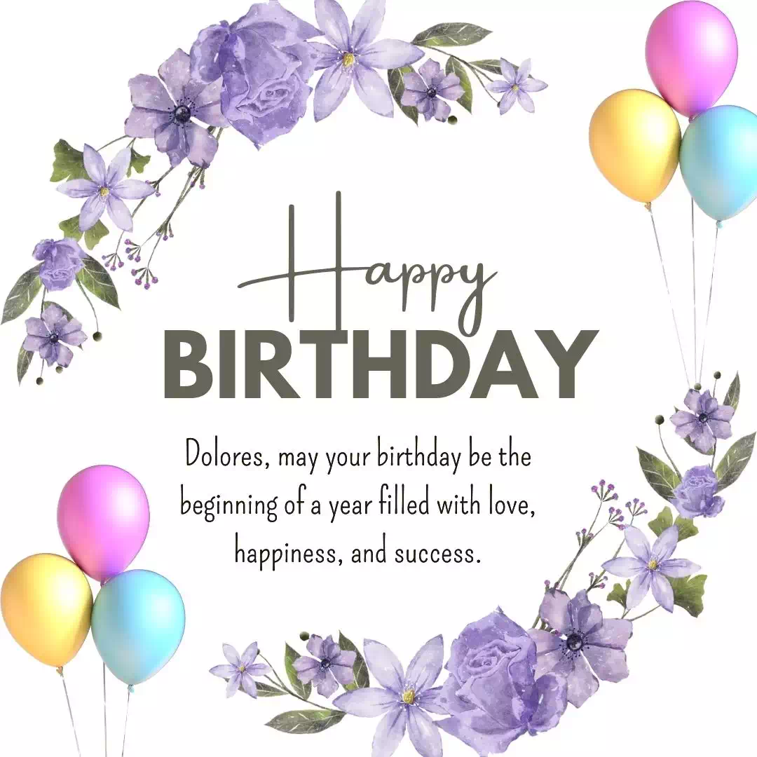 Happy Birthday dolores Cake Images Heartfelt Wishes and Quotes 25