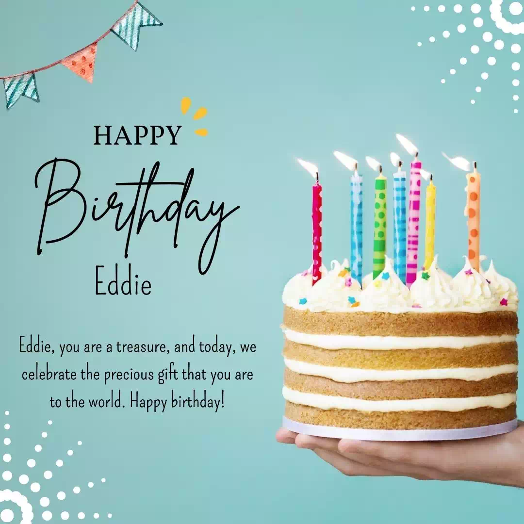 Happy Birthday eddie Cake Images Heartfelt Wishes and Quotes 15
