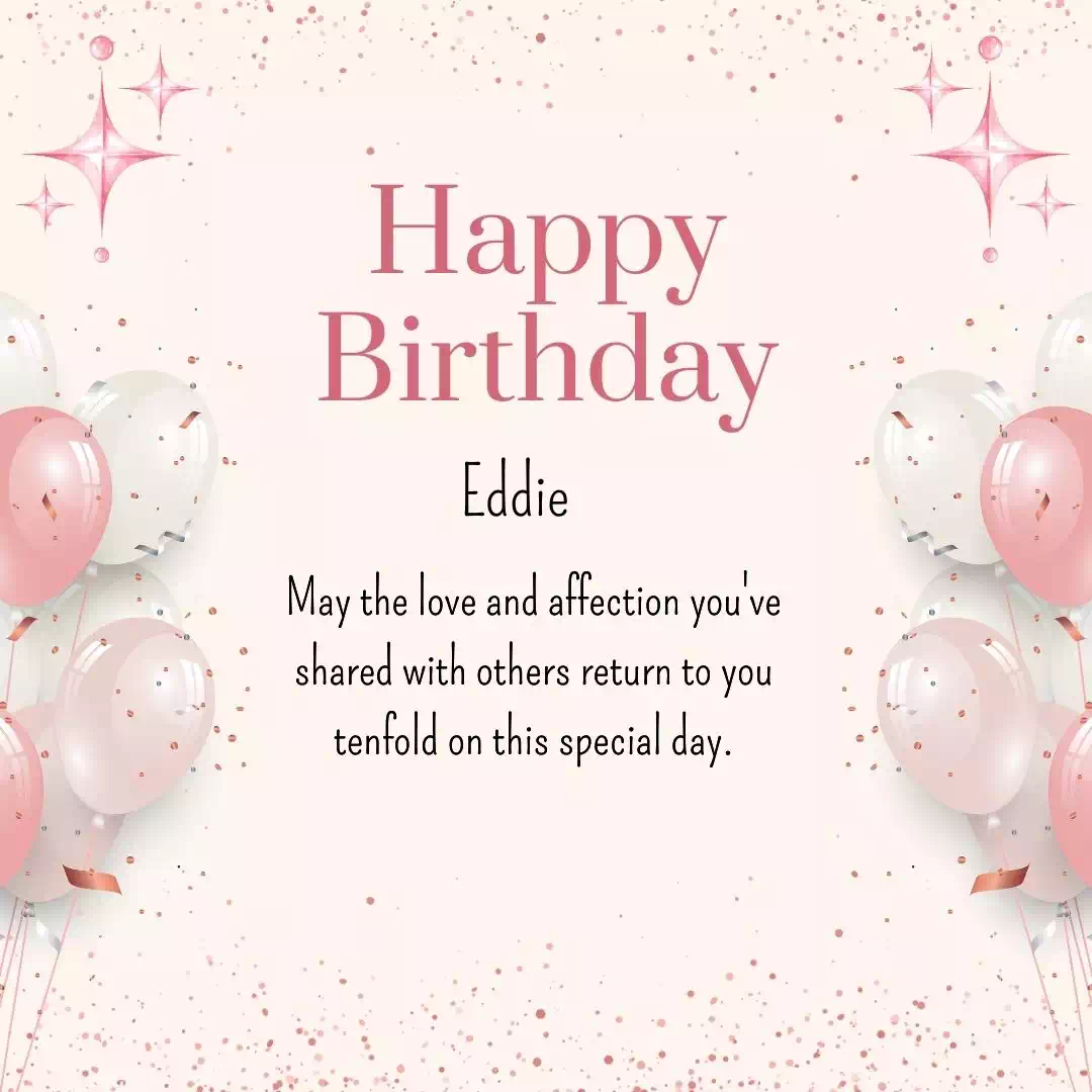 Happy Birthday eddie Cake Images Heartfelt Wishes and Quotes 17