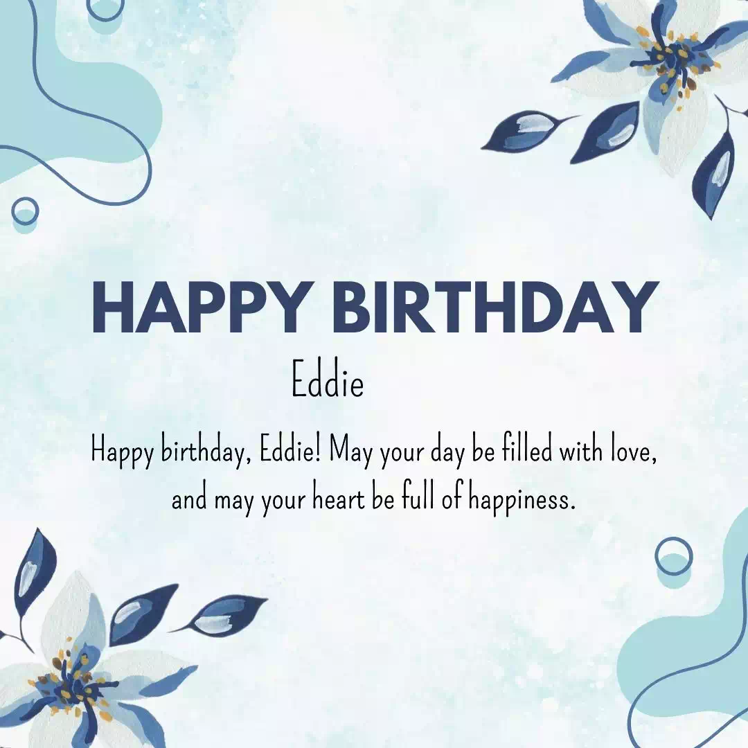 Happy Birthday eddie Cake Images Heartfelt Wishes and Quotes 26