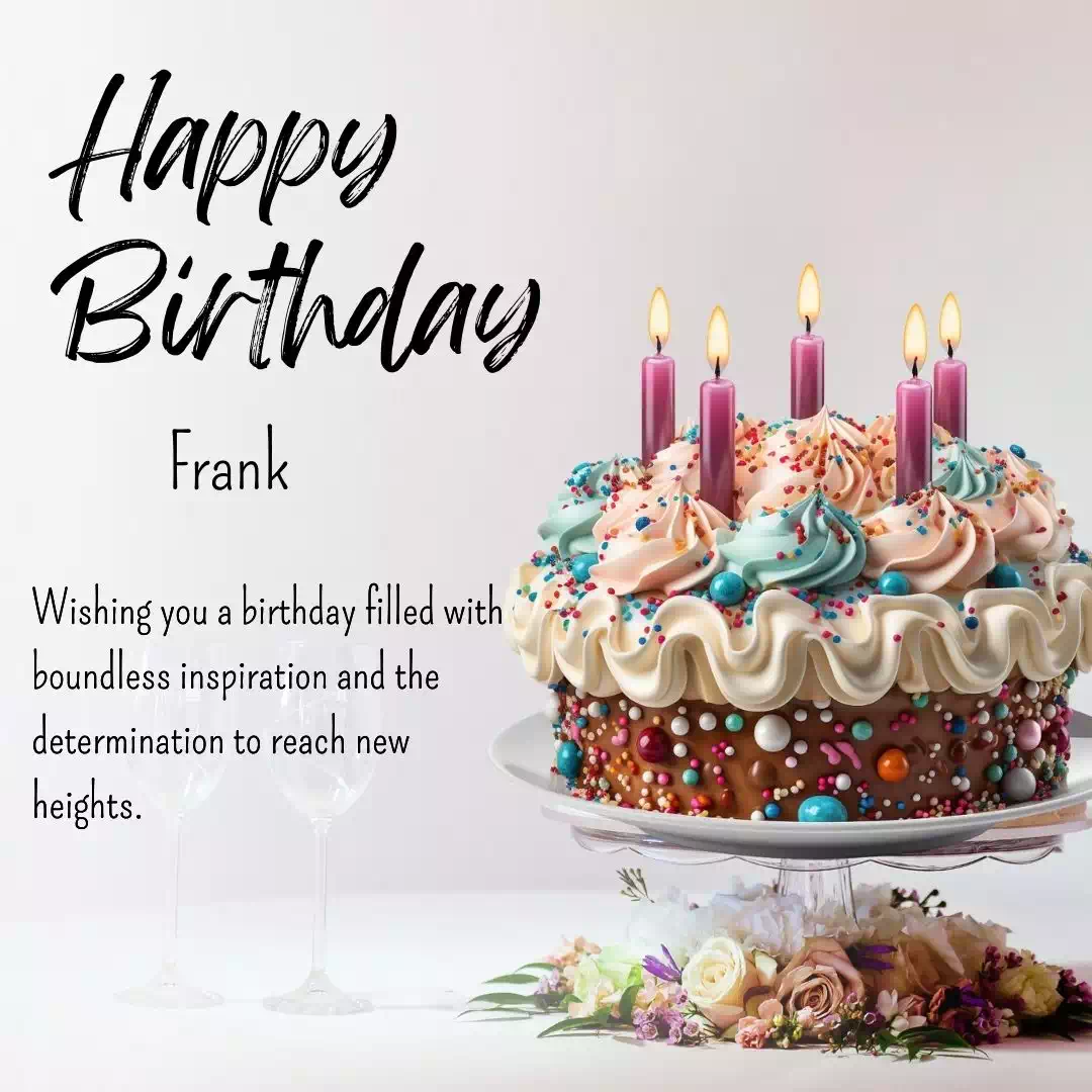 Happy Birthday frank Cake Images Heartfelt Wishes and Quotes 2