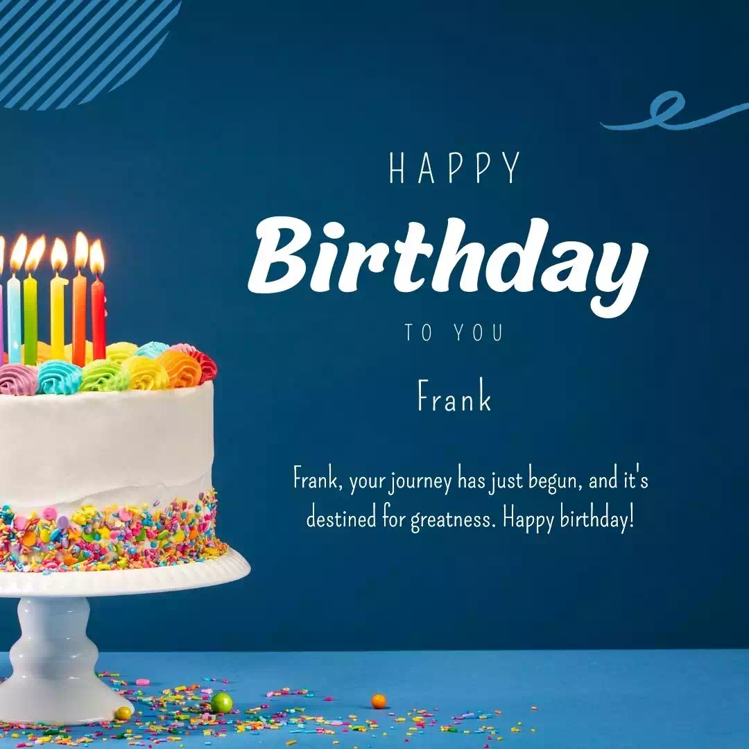 Happy Birthday frank Cake Images Heartfelt Wishes and Quotes 5