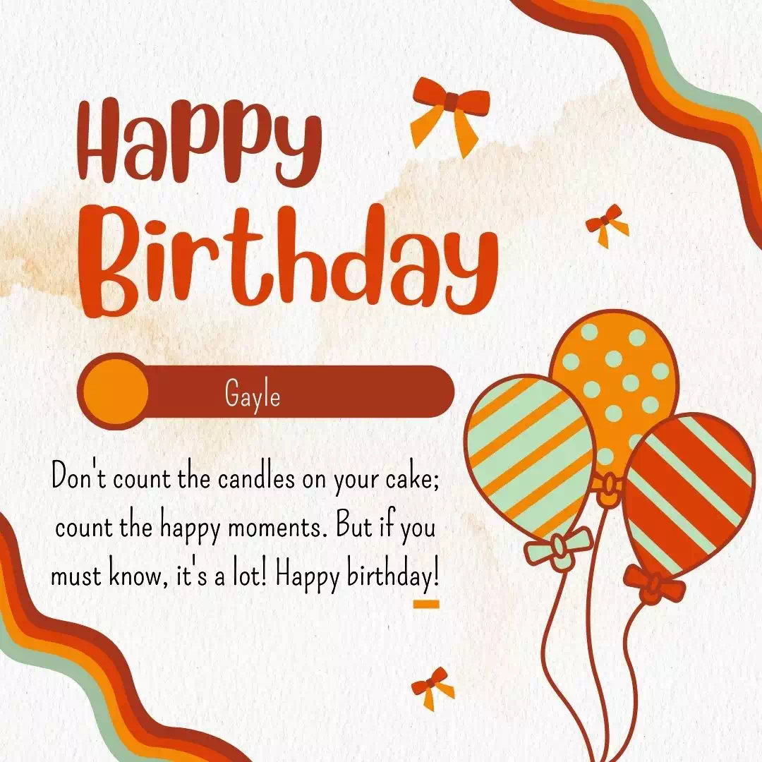 Happy Birthday gayle Cake Images Heartfelt Wishes and Quotes 18