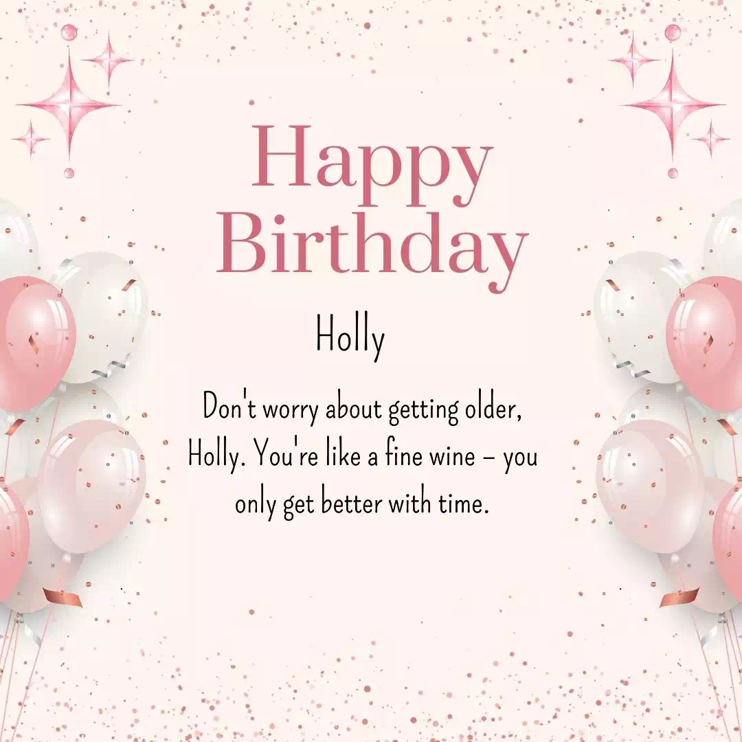 Happy Birthday holly Cake Images Heartfelt Wishes and Quotes 17