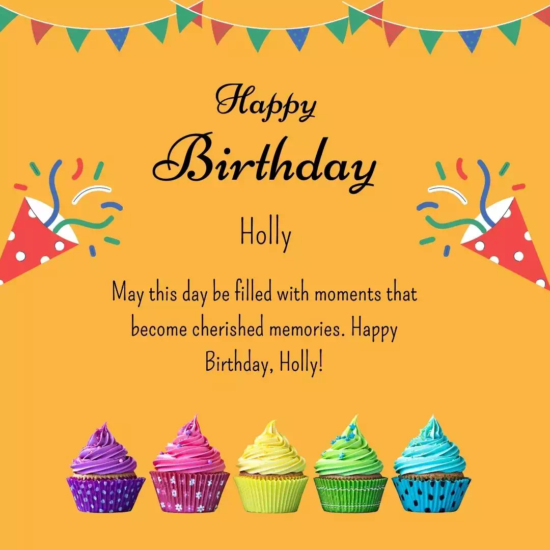 Happy Birthday holly Cake Images Heartfelt Wishes and Quotes 24