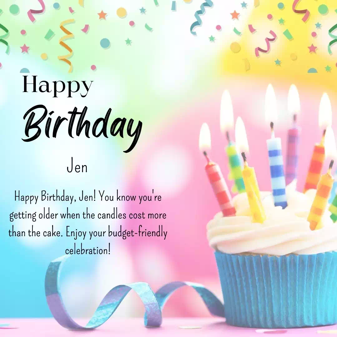 Happy Birthday jen Cake Images Heartfelt Wishes and Quotes 16
