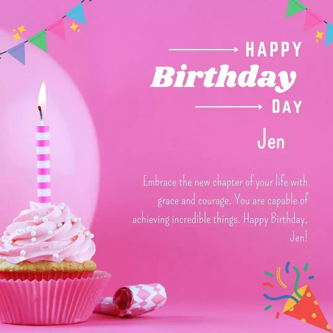 Happy Birthday jen Cake Images Heartfelt Wishes and Quotes 9