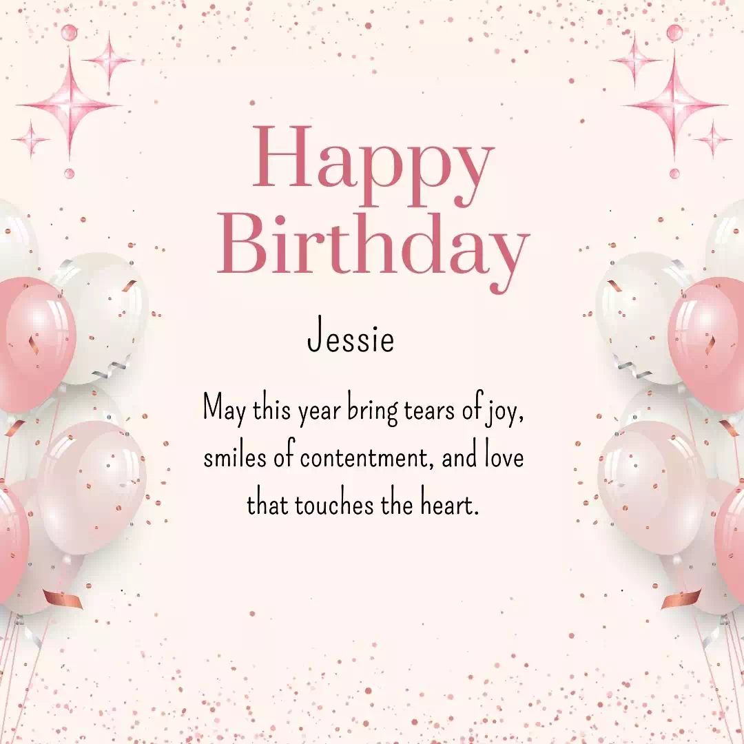Happy Birthday jessie Cake Images Heartfelt Wishes and Quotes 17