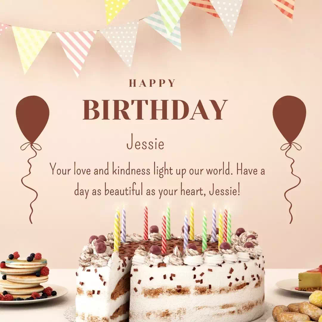 Happy Birthday jessie Cake Images Heartfelt Wishes and Quotes 21