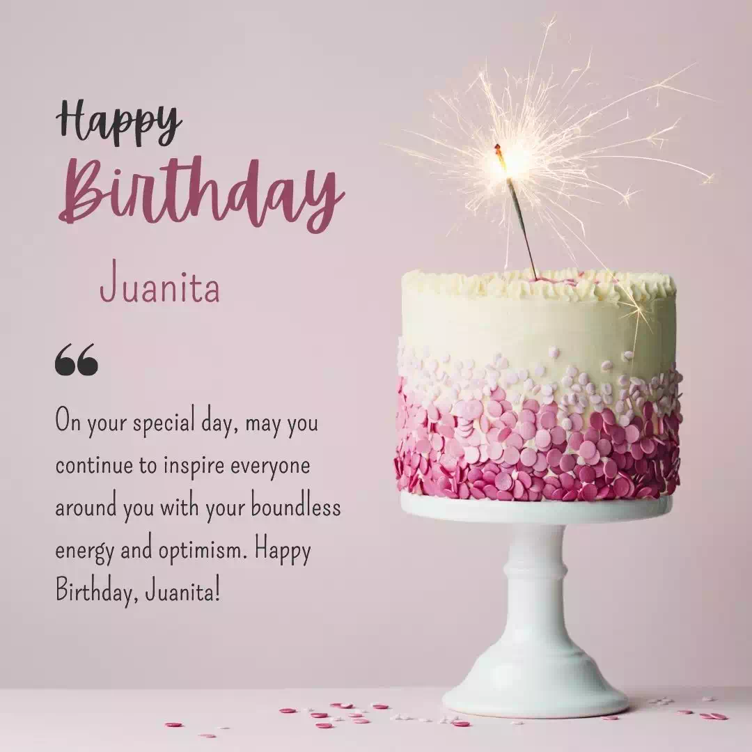 Happy Birthday juanita Cake Images Heartfelt Wishes and Quotes 1