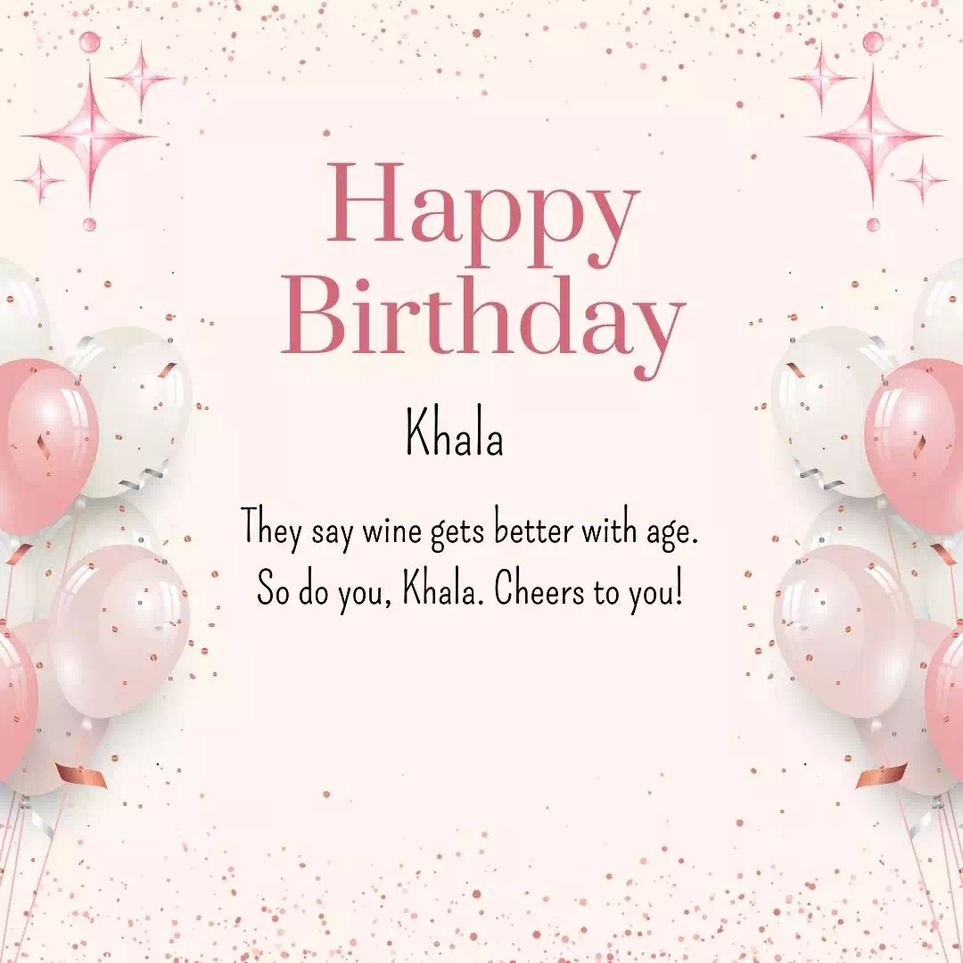Happy Birthday khala Cake Images Heartfelt Wishes and Quotes 17