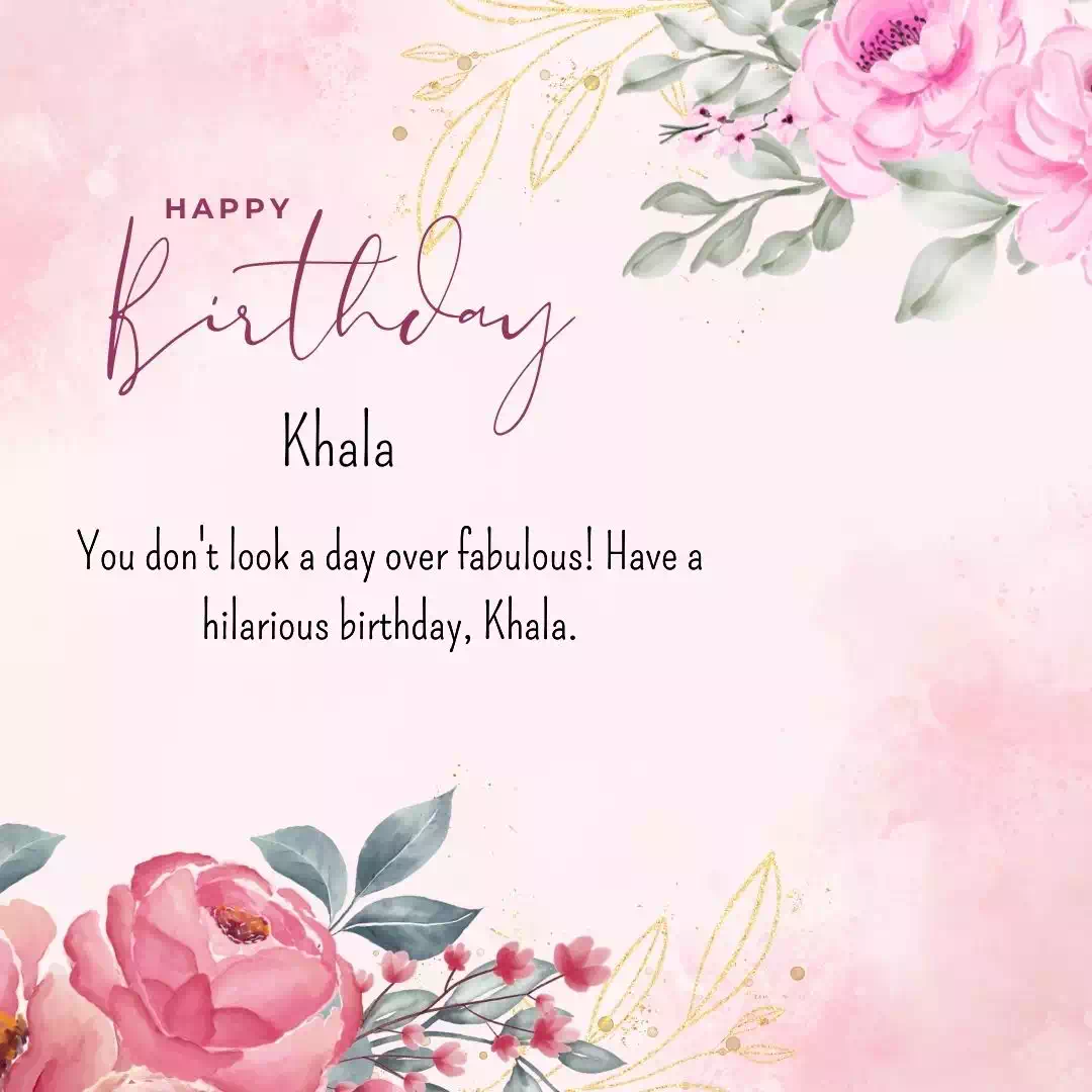 Happy Birthday khala Cake Images Heartfelt Wishes and Quotes 20