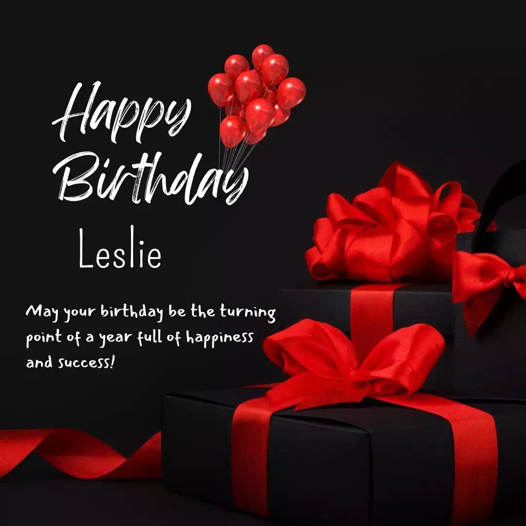 Happy Birthday leslie Cake Images Heartfelt Wishes and Quotes 7