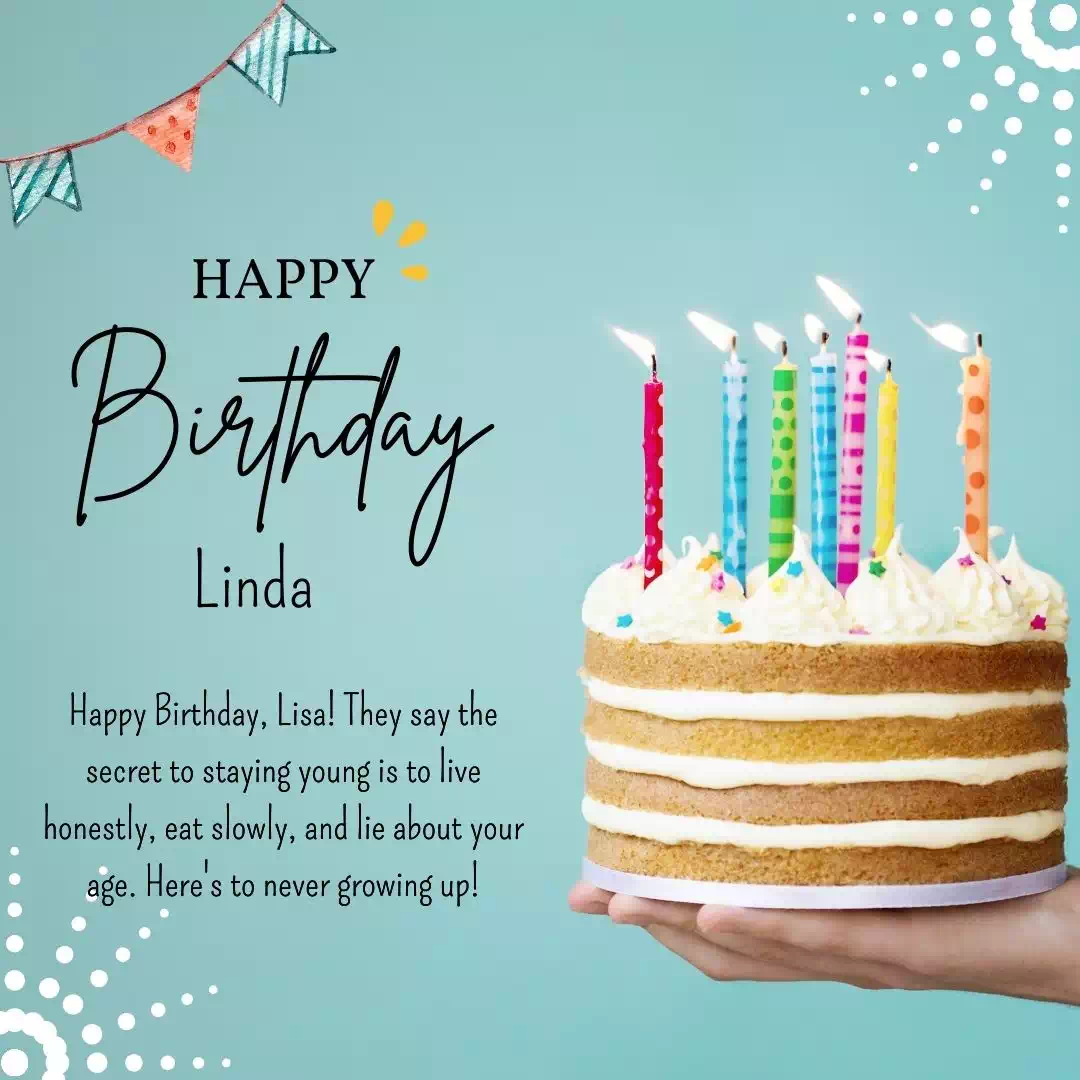 Happy Birthday linda Cake Images Heartfelt Wishes and Quotes 15