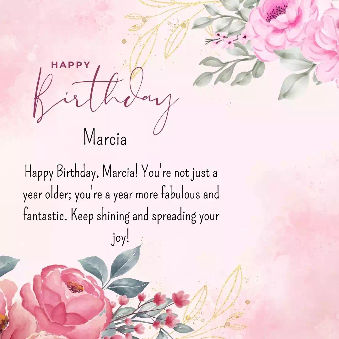 Happy Birthday marcia Cake Images Heartfelt Wishes and Quotes 20