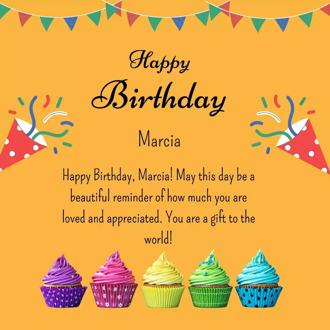 Happy Birthday marcia Cake Images Heartfelt Wishes and Quotes 24