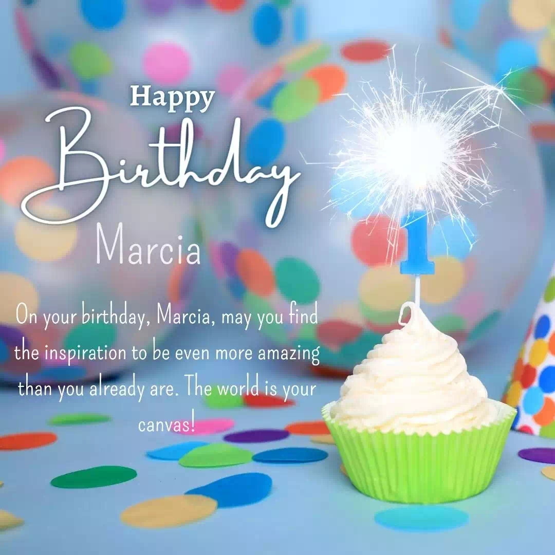 Happy Birthday marcia Cake Images Heartfelt Wishes and Quotes 6