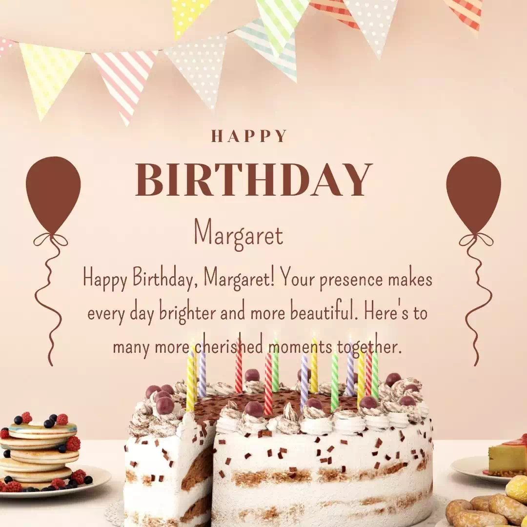 Happy Birthday margaret Cake Images Heartfelt Wishes and Quotes 21