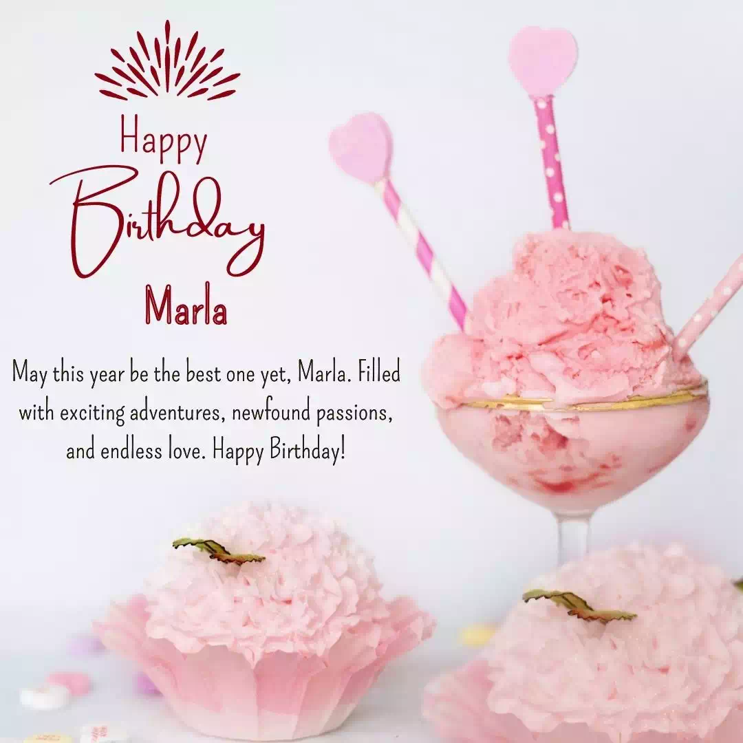 Happy Birthday marla Cake Images Heartfelt Wishes and Quotes 8