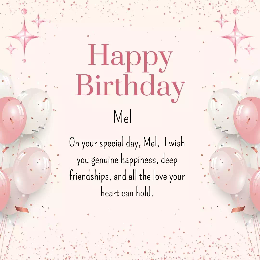 Happy Birthday mel Cake Images Heartfelt Wishes and Quotes 17
