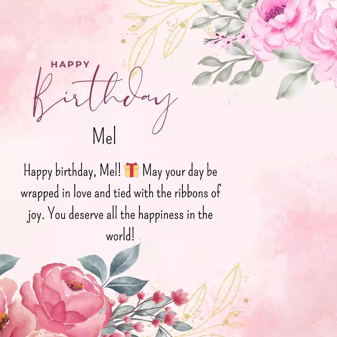 Happy Birthday mel Cake Images Heartfelt Wishes and Quotes 20